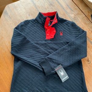 Spyder quilted sweater